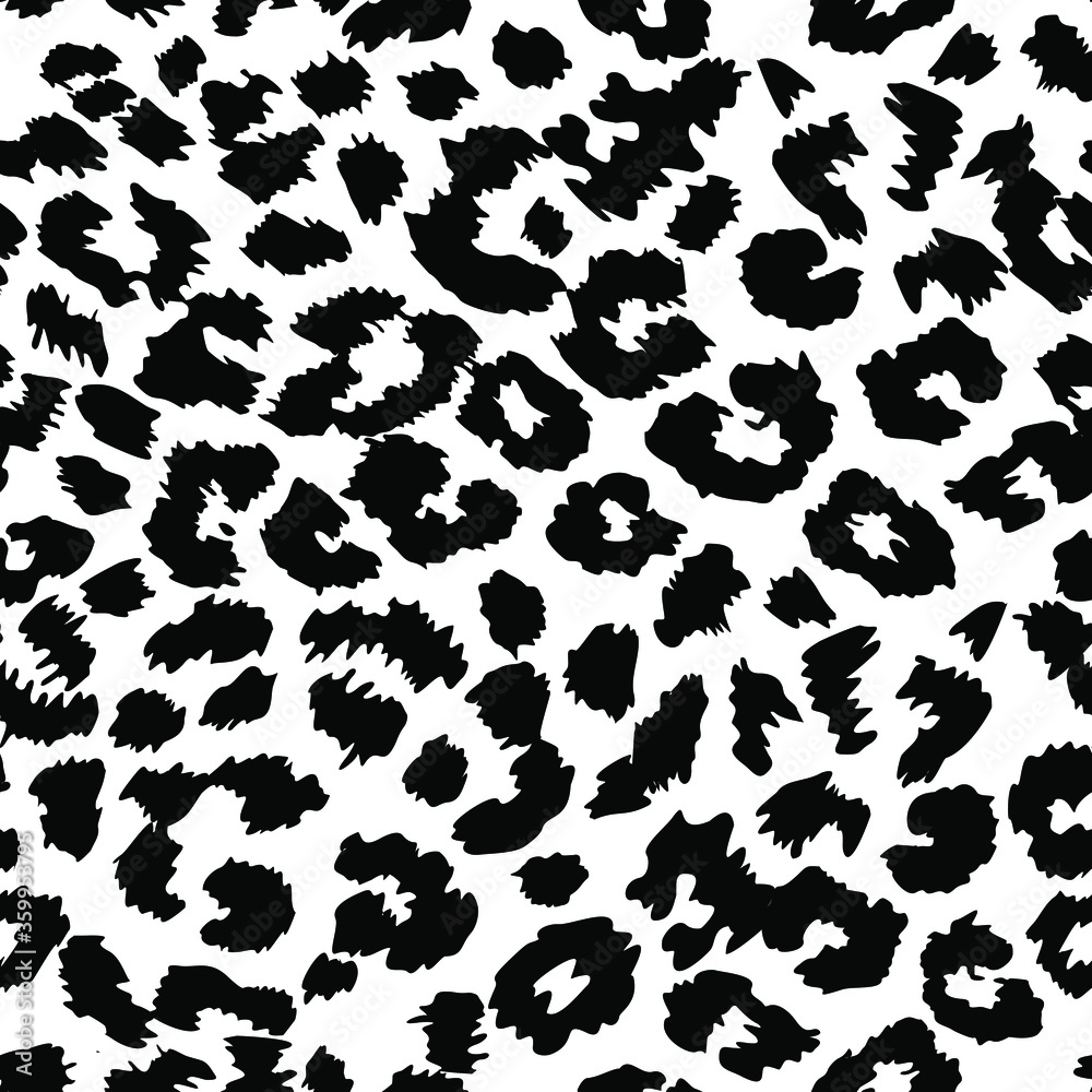 pattern design of leopard animal print vector pattern design of leopard animal print vector