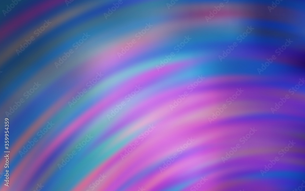 Fototapeta premium Light Purple vector template with lines. An elegant bright illustration with gradient. New composition for your brand book.