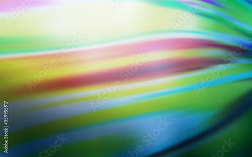 Light BLUE vector blurred and colored pattern. A completely new colored illustration in blur style. New way of your design.