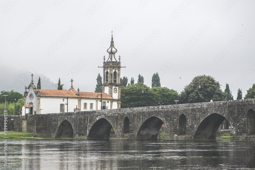 Roman bridge in oldest Portugal village