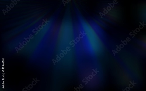 Dark BLUE vector colorful abstract background. Colorful illustration in abstract style with gradient. New design for your business.