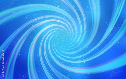 Light BLUE vector background with astronomical stars. Modern abstract illustration with Big Dipper stars. Pattern for astrology websites.