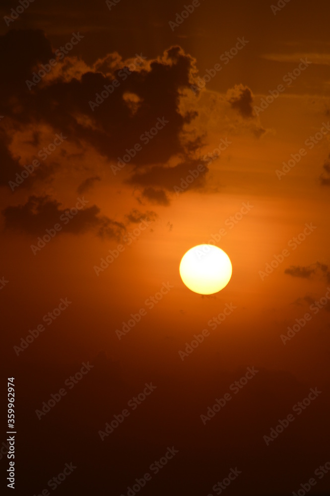 Sunset in the sky Sunset in the sky