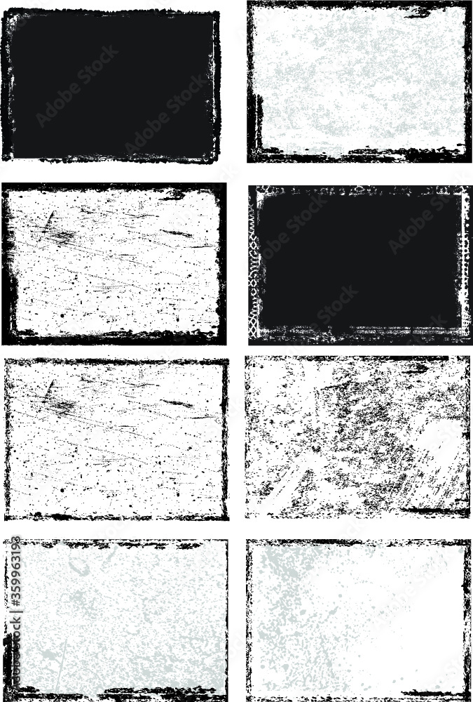 Grunge design textured elements . vector Grunge design textured elements . vector
