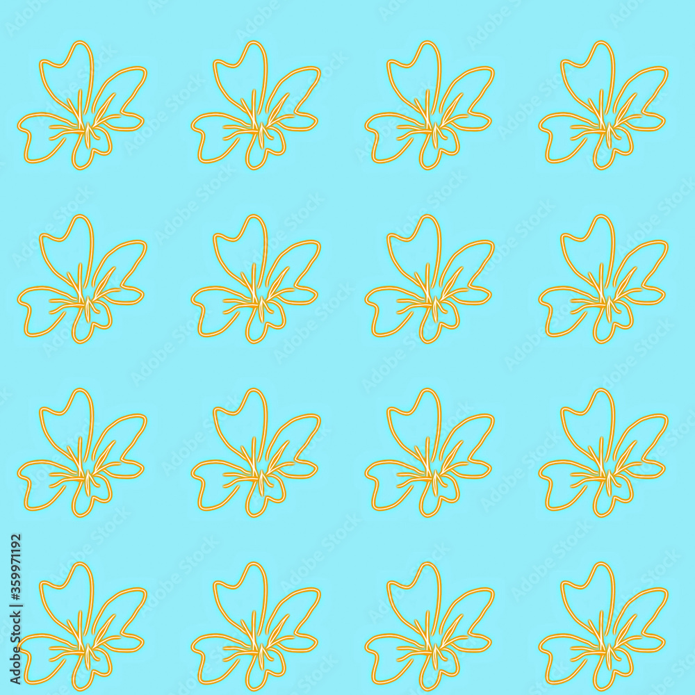 seamless pattern with flowers