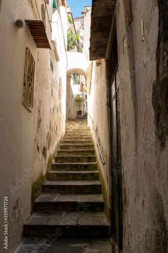 antique stairs in a italian village © Lucrecia