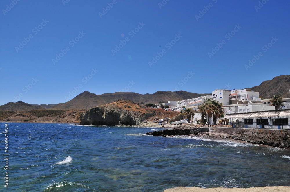 La Isleta del Moro, Cabo de Gata, Almeria, Spain