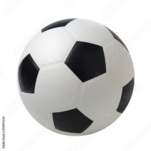 soccer ball on white background