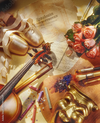 performing arts still-life