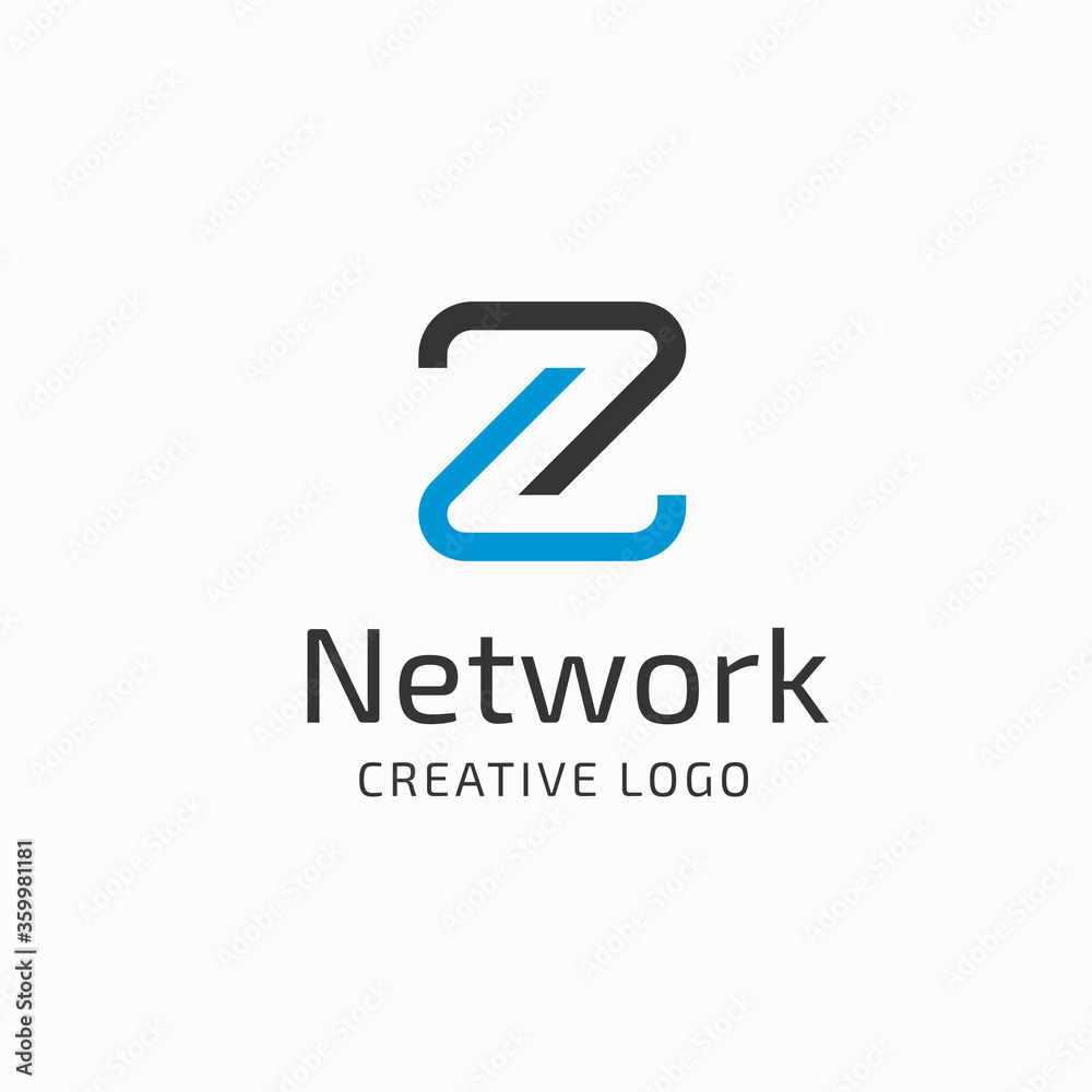 line letter z logo, Z symbol design vector line letter z logo, Z symbol design vector