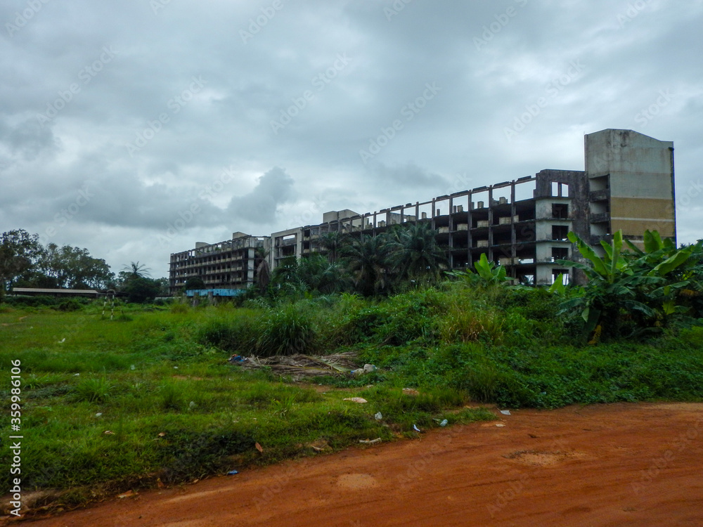 West Africa, Liberia, Monrovia, 4 of July 2015.
