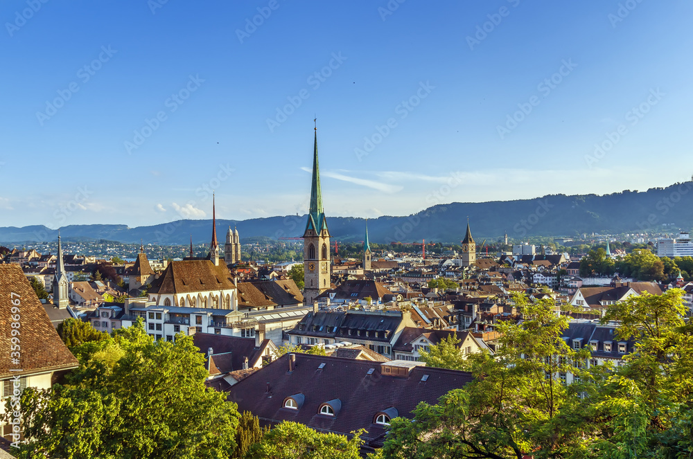 View of Zurich, Switzerland