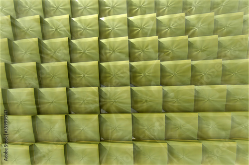 3D render. 3d illustration. Three-dimensional texture. Pattern.