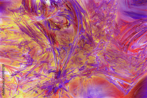 3D render. 3d illustration. Three-dimensional texture. Pattern.