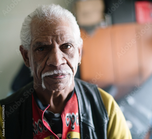 Portrait of mature man photo