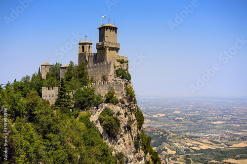 Old Fortress in the Republic of San Marino