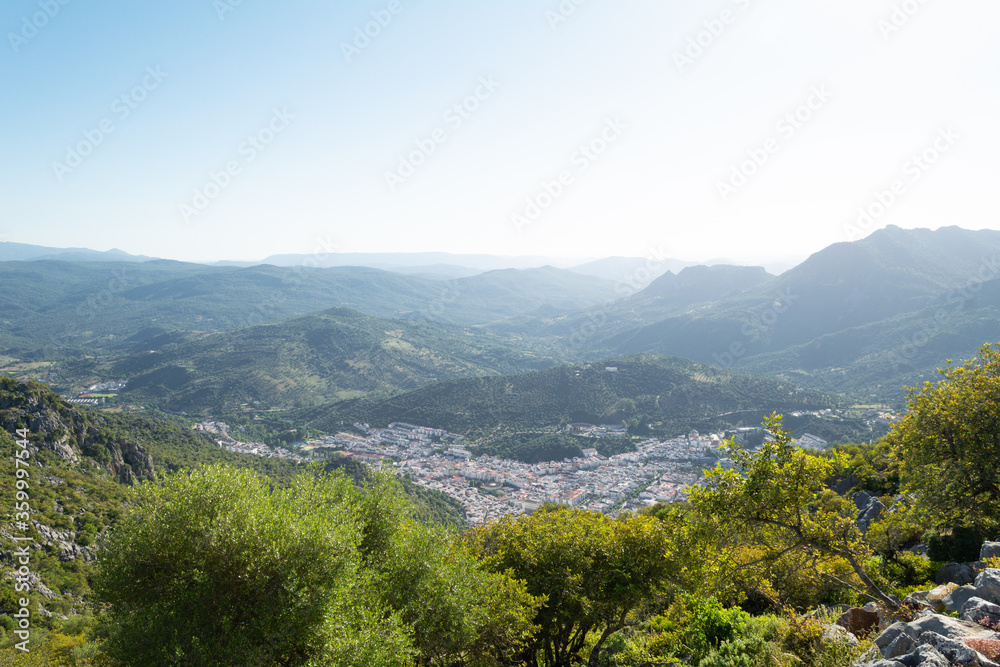 Paisajes de la sierra e Cadiz 