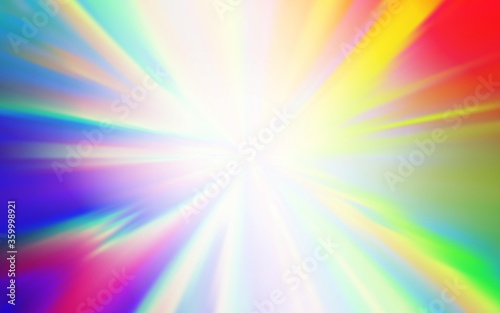 Light Multicolor vector blurred shine abstract texture. An elegant bright illustration with gradient. The best blurred design for your business.