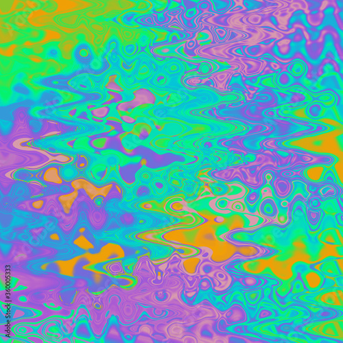 An abstract wavy psychedelic background image.