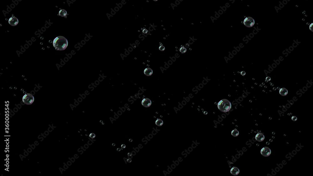 Water bubbles floating in the air, Alpha PNG Water bubbles floating in the air, Alpha PNG