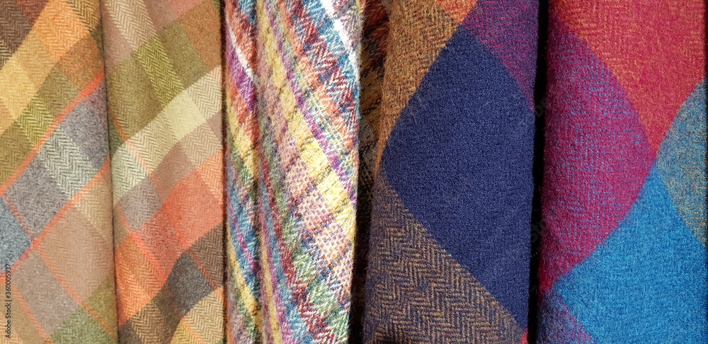 close up of colorful fabric close up of colorful fabric