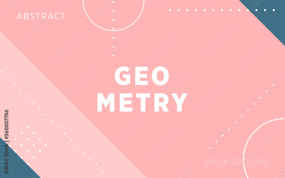 Fototapeta premium modern abstract colorful geometry shape background banner with dots.digital template. can be used in cover design, poster, flyer, book design, website backgrounds or advertising. vector illustration.