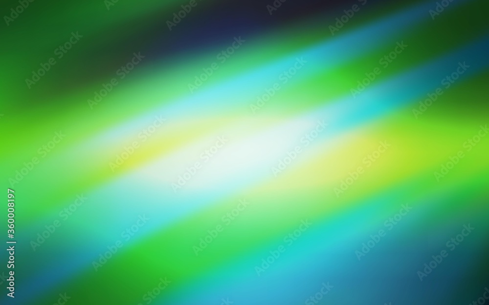 Obraz premium Light Blue, Green vector texture with colored lines. Modern geometrical abstract illustration with Lines. Best design for your ad, poster, banner.