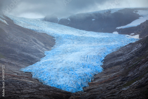 Svartisen Glacier landscape...
