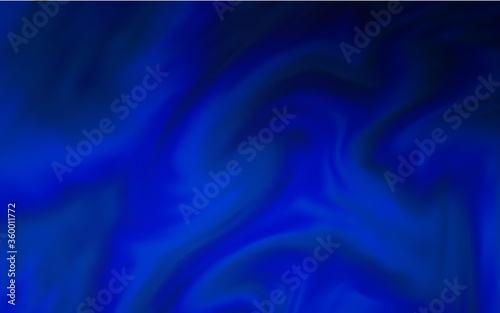 Dark BLUE vector blurred bright pattern. New colored illustration in blur style with gradient. New style design for your brand book.
