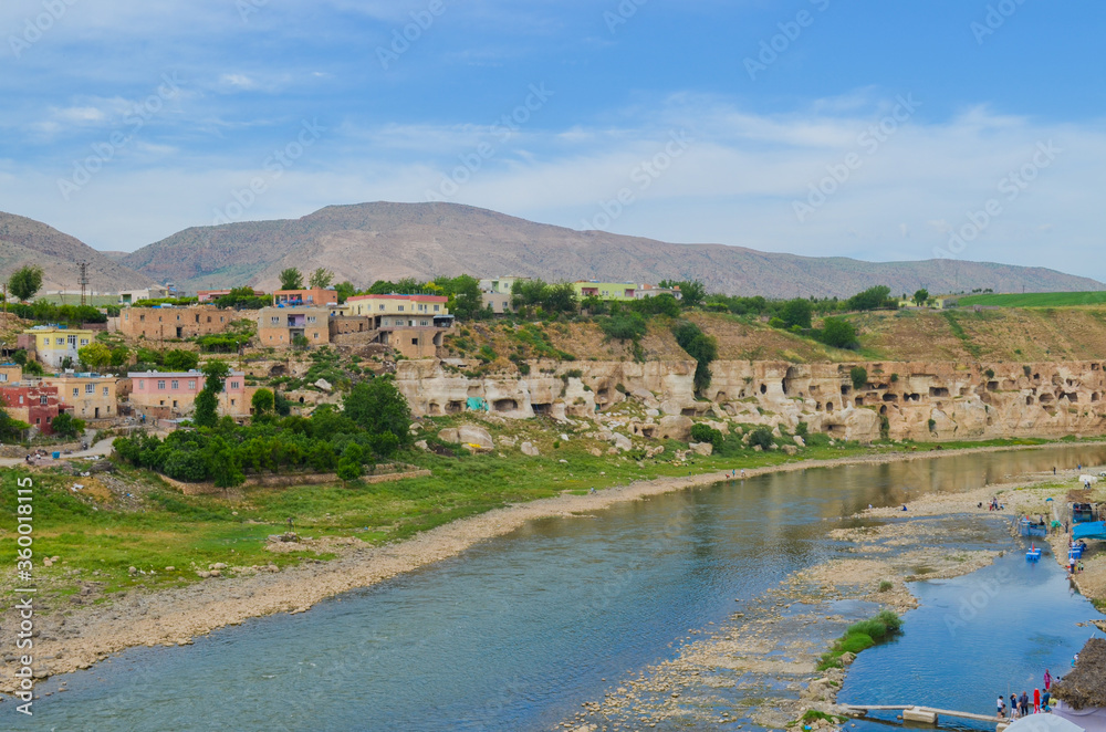 historical hasankeyf castle, an old settlement, cultural history, water and dam, nature, Batman in Turkey, 
kurdish geography
