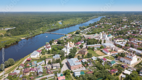 View of Gorokhovets city center