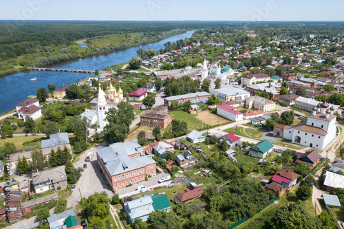View of Gorokhovets city center