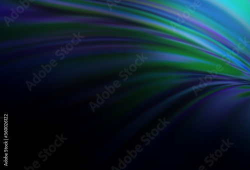 Dark BLUE vector blurred pattern. Colorful illustration in abstract style with gradient. Blurred design for your web site.