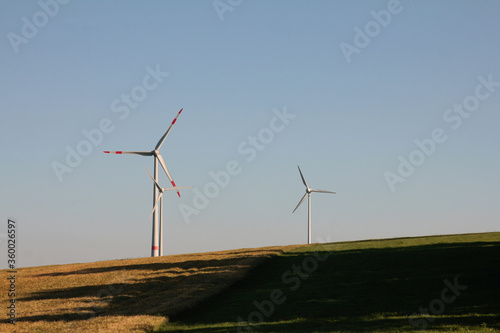 wind turbine in the field near Veldrom photo