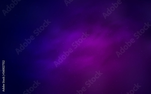 Dark Purple, Pink vector template with space stars. Modern abstract illustration with Big Dipper stars. Pattern for astronomy websites.