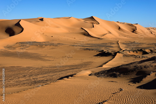 TIMIMOUN  ALGERIA. OASIS TOWN IN THE SAHARA DESERT. 