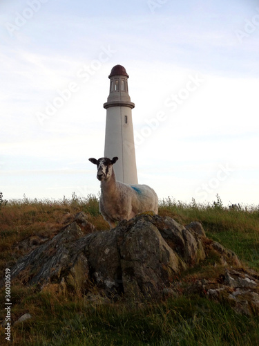 The Hoad Monument, a replica of the Eddystone Lighthouse, in Ulverston, Lakeland district, Cumbria, England, UK.