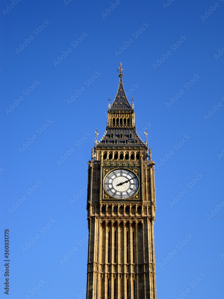 The Big Ben clock tower in London, England, UK.