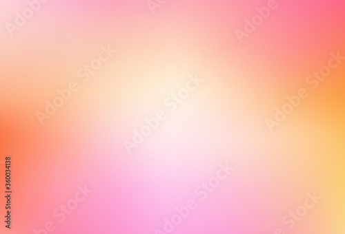 Billede på lærred Light Pink, Yellow vector glossy abstract background
