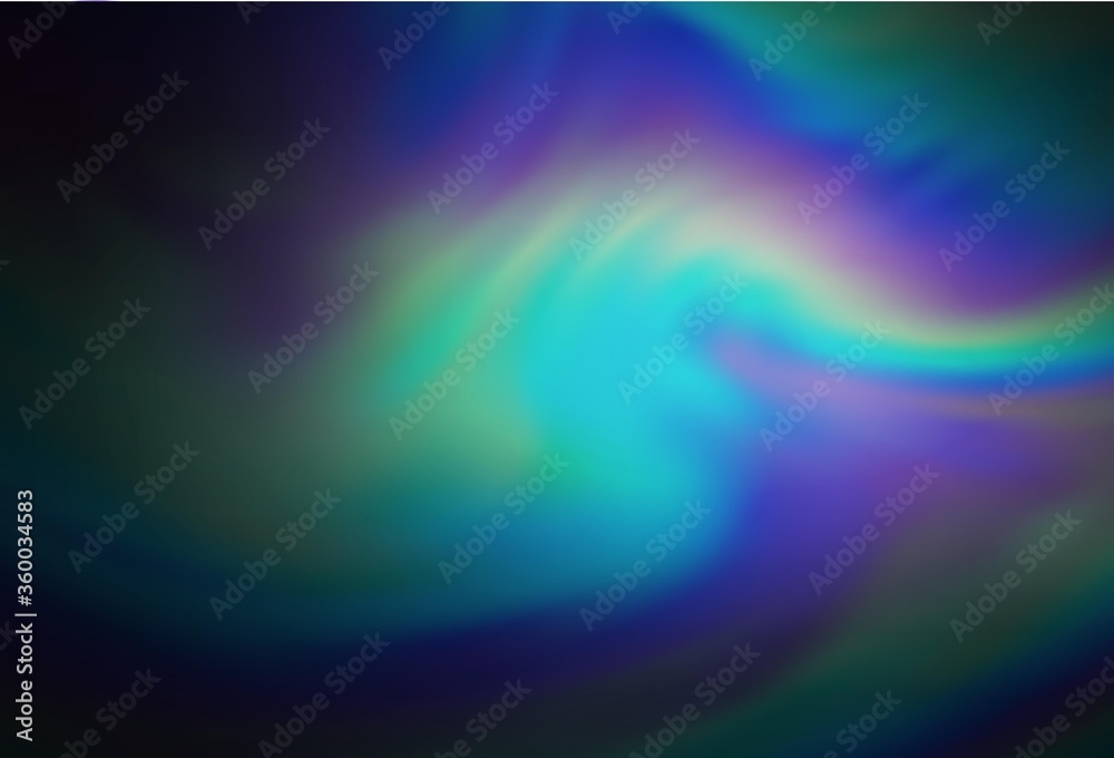 Dark BLUE vector colorful abstract background. Shining colored illustration in smart style. New style design for your brand book.