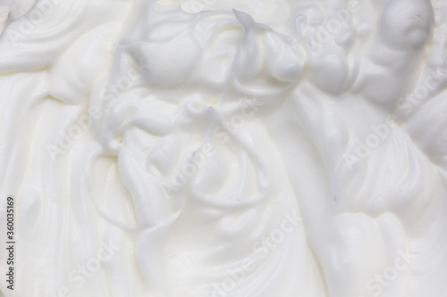 Cuadro en lienzo white meringue cream