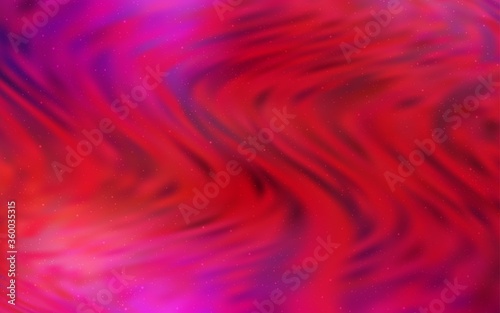 Light Red vector texture with milky way stars. Modern abstract illustration with Big Dipper stars. Template for cosmic backgrounds.