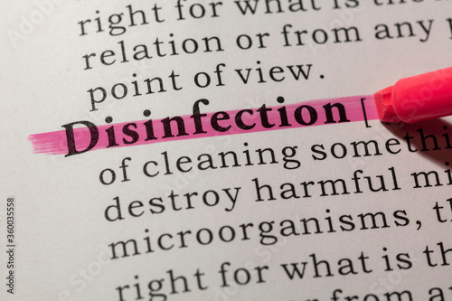 definition of disinfection