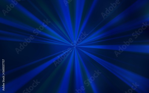 Dark BLUE vector blurred and colored pattern. A completely new colored illustration in blur style. Elegant background for a brand book.