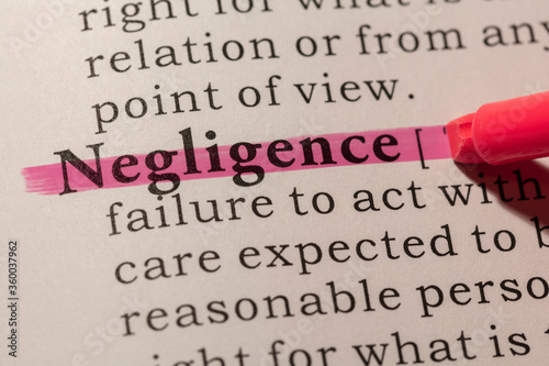 definition of negligence