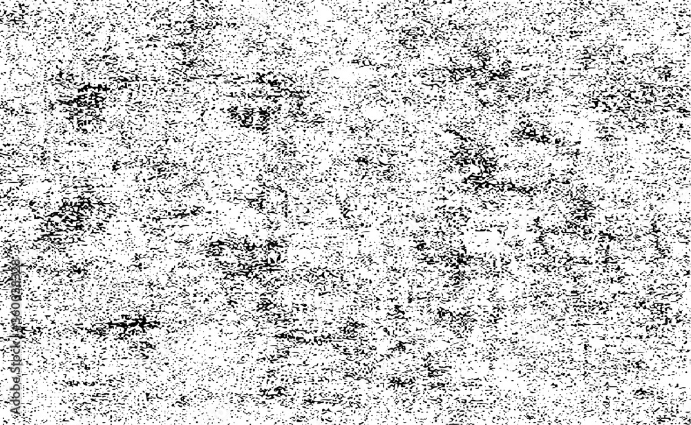 Obraz premium Rough black and white texture vector. Distressed overlay texture. Grunge background. Abstract textured effect. Vector Illustration. Black isolated on white background. EPS10