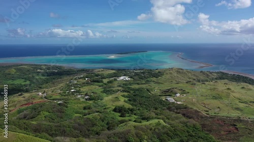 Flying a drone over southern Guam photo