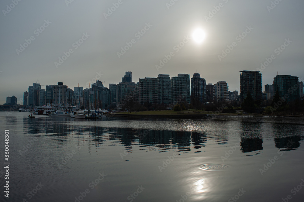 Obraz premium Vancouver downtown view