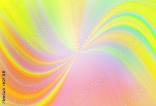 Light Green, Yellow vector blurred background. Abstract colorful illustration with gradient. New style for your business design.