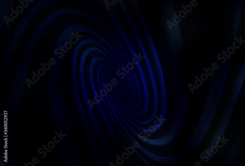 Dark BLUE vector background with astronomical stars. Modern abstract illustration with Big Dipper stars. Best design for your ad, poster, banner.